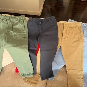 J. Crew Kids Casual Bottoms in Green, Navy, and Tan